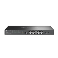 SWITCH | TP-LINK | SG3218XP-M2 | OMADA L2+ DE 16 PUERTOS A 2.5G Y 2 SFP+ A 10G | 8 POE+