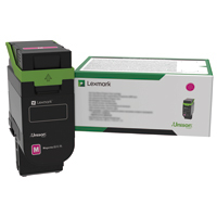 TONER LASER LEXMARK 75M40M0 MAGENTA, RENDIMIENTO ESTANDAR 2000 PAGINAS, PARA CS531, 632, CX532, 635