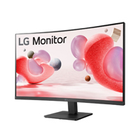 MONITOR PC LG CURVO 32MR50C-B 31.5 FULL HD CON AMD FREESYNC, RESOLUCION 1920X1080, PANEL VA, TR 5MS, 100 HZ, CURVATURA 1500R, D-SUB, HDMI, MONTABLE PARED 100X100 MM