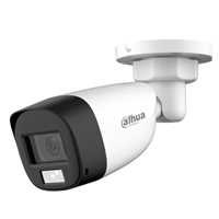 CAMARA ANALOGA/DAHUA/HAC-HFW1200CLN-IL-A/BULLET DE 2 MP/ ILUMINACIN DUAL INTELIGENTE FULLCOLOR/ LENTE DE 2.8MM/ 102 GRADOS DE APERTURA/ 20MTS DE IR Y LUZ IR/ MICRFONO INTEGRADO/ IP67/CVI/CVBA/AHD