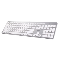 TECLADO CON INTERRUPTOR DE TIJERA ADESSO EASYTOUCH 730 AKB-730UW CON TECLA DE ACCESO RAPIDO COPILOT AI, USB-C, PUERTO USB-A, Y AUXILIAR 3.5MM (INGLES)