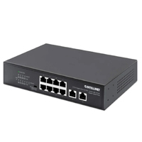 POE SWITCH ,INTELLINET,561402, GB  8 PTOS 32W/PTO, 120W, + 2 RJ45