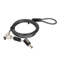 CANDADO LAPTOP , MANHATTAN, 440486 ,NANO LLAVE 1.8MTS GRIS