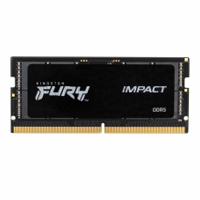 MEMORIA RAM KINGSTON SODIMM DDR5 16GB 5600MT/S FURY IMPACT BLACK CL40 262PIN 1.1V C/DIFUSOR DE CALOR P/LAPTOP KF556S40IB-16