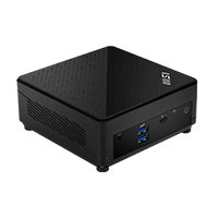 MINI PC MSI CUBI CORE I5-1235U HASTA 4.40 GHZ /SOPORTA 2 SODIMM DDR4 2666 / 3200MHZ MAX 64GB/SOPORTA SSD M.2 / 2.5 HDD/DDS /HDMI /DP / THUNDERBOLT 4 /2X USB 3.2/ DUAL LAN BAREBONE