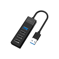 HUB ACTECK PORT X4 DH422 / HUB 4 EN 1 USB / 1X USB 3.0 / 3 X USB 2.0 / NEGRO / AC-937061