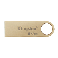 MEMORIA FLASH USB KINGSTON DATA TRAVELER SE9 G3 64GB GEN 1 3.2 TIPO A DORADA (DTSE9G3/64GB)