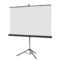 PANTALLA PROYECCION DE TRIPIE MULTIMEDIA SCREEN MST-216, 120 PULGADAS DIAGONAL, MEDIDA 216 CM X 216 CM, FORMATO 1:1, COLOR BLANCO MATE, PORTATIL