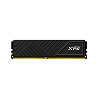 MEMORIA XPG GAMMIX D35 UDIMM DDR4 16GB PC4-25600 3200MHZ CL16 288PIN 1.35V CON DISIPADOR PC/GAMER COLOR NEGRO AX4U320016G16A-SBKD35