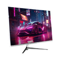 MONITOR GAMER BALAM RUSH ULTRA ODYSSEY II MGX27 / 27 PUL / PLANO / 180 HZ / FULL HD / 1 MS / JOYSTICK  / HDMI, DP, USB C, AUDIO OUT, DC / FLICKER FREE / FREE SYNC / BLANCO / BR-938303