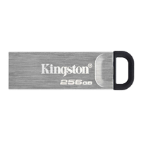 MEMORIA FLASH USB KINGSTON DATA TRAVELER KYSON 256GB GEN 1 3.2 TIPO A METALICA (DTKN/256GB)