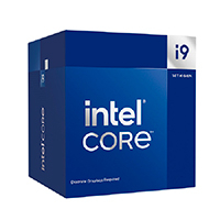 PROCESADOR INTEL CORE I9-14900F S-1700 14A GEN /HASTA 5.8 GHZ /CACHE 36MB /24 CORES (8P+16E) /SIN GRAFICOS /CON DISIPADOR /GAMER ALTO