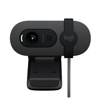 WEBCAM LOGITECH BRIO 100 FULL HD 1080P 30FPS 2MP MICRÓFONO USB-A GRAFITO