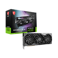 TARJETA DE VIDEO MSI NVIDIA GEFORCE RTX 4090 GAMING SLIM PCIE X16 4.0/24GB/GDDR6X/ESTANDAR/HDMI/3XDP/GAMA ALTA/GAMER