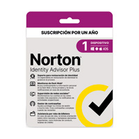 NORTON IDENTITY ADVISOR PLUS 1 DISPOSITIVO / 1 AÑO (CAJA)