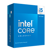 PROCESADOR INTEL CORE I5-14600KF S-1700 14A GEN /HASTA 5.3 GHZ /CACHE 24MB /14 CORES (6P+8E) /SIN GRAFICOS /SIN DISIPADOR /GAMER MEDIO IPA