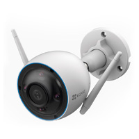 CAMARA BALA EZVIZ CS-H3-3K 5MP 3K DETECCION HUMANA / DETECCION DE VEHICULO / SIRENA / LUZ PARPADEANTE / COLORES EN OSCURIDAD / MICRO SD / USO EN EXTERIOR