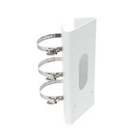 MONTAJE VERTICAL PARA POSTE HIKVISION DS-1475ZJ-Y MATERIAL DE ACERO INOXIDABLE