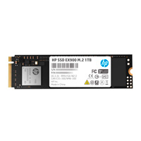 UNIDAD DE ESTADO SOLIDO SSD INTERNO HP EX900 1TB M.2 2280 NVME PCIE GEN 3X4 LECT.2100 ESCRIT.1800 MBS 3D TLC NAND PC LAPTOP MINIPC (5XM46AA)