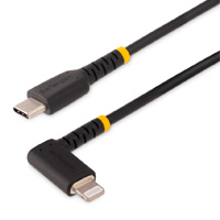 CABLE DE 1M USB-C A LIGHTNING - CABLE USB 2.0 A LIGHTNING ACODADO - CABLE USB TIPO C A LIGHTNING DE CARGA - MFI - PARA IPHONE - STARTECH.COM MOD. RUSB2CLTMM1MR