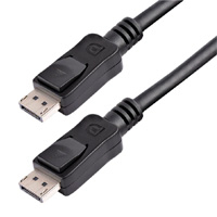 CABLE DE 1.8M CERTIFICADO DISPLAYPORT 1.2 4K CON CIERRE DE SEGURIDAD - 2X MACHO DP - STARTECH.COM MOD. DISPLPORT6L