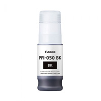 TANQUE DE TINTA CANON PFI-050BK NEGRO, CAPACIDAD 70 ML, COMPATIBLE TA-20,TA-30