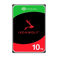 DISCO DURO INTERNO SEAGATE IRONWOLF 10TB 3.5 ESCRITORIO SATA3 6GB/S 256MB 7200RPM 24X7 HOT-PLUG NAS 1-8 BAHIA