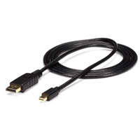 CABLE ADAPTADOR DE 1.8M DE MINI DISPLAYPORT 1.2 MACHO A DP MACHO - 4K - STARTECH.COM MOD. MDP2DPMM6
