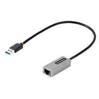 ADAPTADOR USB A ETHERNET, USB 3.0 A ETHERNET GIGABIT PARA LAPTOP, ADAPTADOR USB A RJ45, ADAPTADOR NIC, ADAPTADOR DE RED USB - STARTECH.COM MOD. USB31000S2