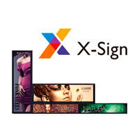 LICENCIA BENQ X SING MANAGER PREMIUM 4 AÑOS PARA DIGITAL SIGNAGE INCLUYE INTERACTIVIDAD Y WIDGET API