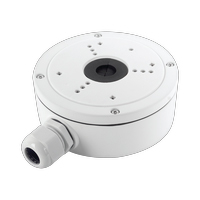 CAJA DE CONEXIONES DE EXTERIOR CON TAPA PARA CAMARAS TIPO DOMO, TURRET Y BALA / IP66 HIKVISION DS-1280ZJ-S