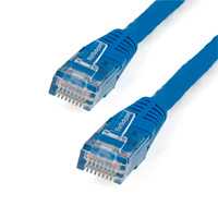 CABLE DE 2.1M AZUL DE RED CATEGORIA CAT6 UTP RJ45 GIGABIT ETHERNET ETL - PATCH MOLDEADO - STARTECH.COM MOD. C6PATCH7BL