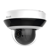 CAMARA MINI DOMO PTZ IP 4MEGAPIXELES HILOOK BY HIKVISION PTZ-N2404I-DE3(F) 4X ZOOM / H.265+ / 20 MTS IR EXIR / WDR / POE / IK10 / EXTERIOR IP66 / ULTRA BAJA ILUMINACION