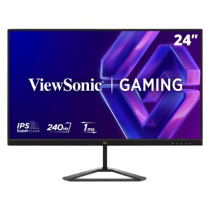 MONITOR LED VIEWSONIC GAMER 24 PULGADAS VX2479/ FULL HD 1920X1080P /HDMI/DISPLAY PORT/PANEL IPS/AMD FREESYNC Y NVIDIA G-SYNC/ 240 HZ / 1 MS /3 AÑOS DE GARANTIA