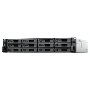 NAS SYNOLOGY RS2423RP+II /12 BAHIAS/ FUENTE REDUNDANTE/ NUCLEO CUADRUPLE 3.3GHZ/8GB DDR4/ HASTA 288 TB/ 1GBE LAN X2/ LAN 10GBE X1/ USB 3.2 X2/HOTSWAP/ AMD RYZEN V1780B