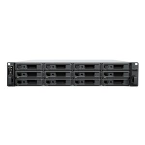 NAS SYNOLOGY RS4826XS+/ 12 BAHIAS/OCHO NUCLEOS 3.5 TURBO GHZ/16GB DDR4 ECC RDIMM/ 10GBE LAN X2/USB 3.2 X2/HASTA 288 TB Y CON EXPANSION X3 HAST 1.15PT/HOT-SWAP/ INTEL XEON D-1739.