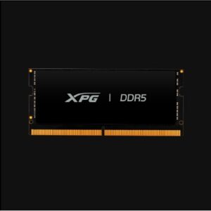 MEMORIA ADATA XPG HUNTER SODIMM DDR5 8GB 5600MHZ CL 46-45-45 1.1V LAPTOP GAMERS COLOR NEGRA AX5S5600C468G-SBHT