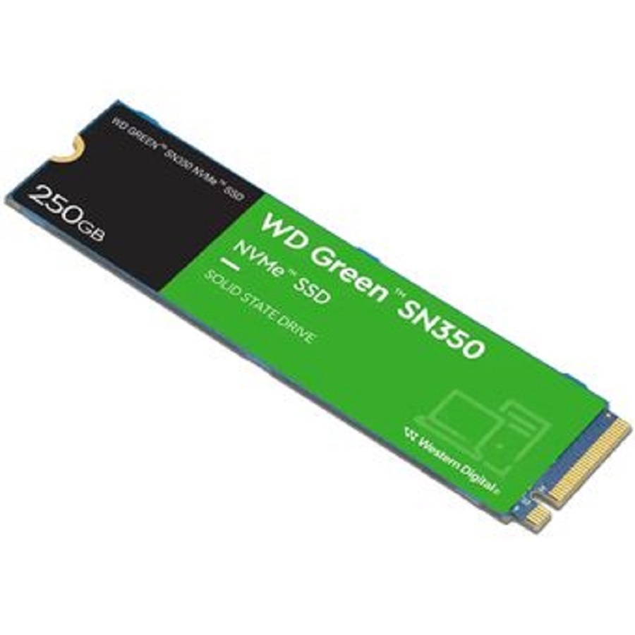 UNIDAD DE ESTADO SOLIDO SSD INTERNO WD GREEN SN350 250GB M.2 2280 NVME PCIE GEN3 LECT.2400MBS ESCRIT.1500MBS PC LAPTOP MINIPC WDS250G2G0C - Imagen 2