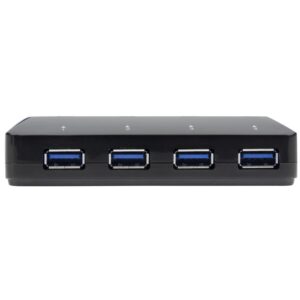 CONCENTRADOR USB 3.0 DE 4 PUERTOS - HUB CON PUERTOS DE CARGA Y SINCRONIZACION - 1 PUERTO DE 2.4A - STARTECH.COM MOD. ST53004U1C