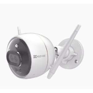 BALA IP 2 MEGAPIXELES WIFI EZVIZ DOBLE LENTE / COLORES EN OSCURIDAD / NOTIFICACION A LA APP AL DETECTAR PERSONAS O VEHICULOS / GRABACION EN LA NUBE / AUDIO DE DOS VIAS / RANURA PARA MEMORIA