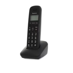 TELEFONO PANASONIC KX-TGB310MEB INALAMBRICO PANTALLA LCD COLOR AMBAR50 NUMEROS EN DIRECTORIO BLOQUE DE LLAMADAS NO DESEADAS VOLUMEN DE RECEPTOR LOCALIZADOR DE AURICULAR NEGRO