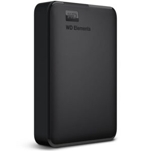 DISCO DURO EXTERNO WD ELEMENTS 5TB 2.5 PORTATIL USB3.0 NEGRO WINDOWS WDBU6Y0050BBK-WESN