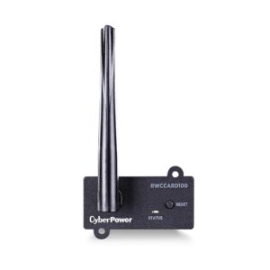 TARJETA DE MONITOREO CYBERPOWER (RWCCARD100) CONEXIÓN INALÁMBRICA 802.11, SOFTWARE POWERPANEL® CLOUD. GARANTÍA DE 3 AÑOS