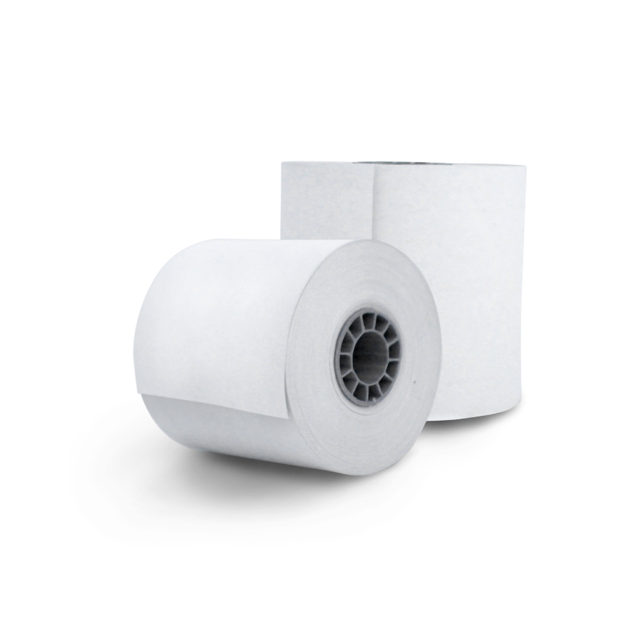 PAQUETE ROLLO PAPEL TERMICO GHIA PTG57N / 57X60 MM /PARA IMPRESORAS DE 58MM / REACCION NEGRO / 10 UNIDADES - Imagen 2