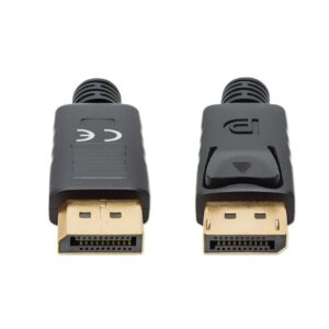 CABLE DISPLAYPORT,MANHATTAN,355575,V1.4 M-M, 2.0M NEGRO 8K60HZ