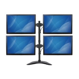 BASE DE SOPORTE AJUSTABLE VESA PARA 4 MONITORES DE HASTA 27 PULGADAS - STARTECH.COM MOD. ARMBARQUAD
