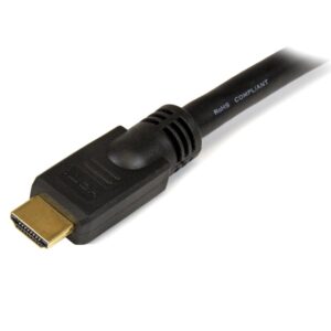 CABLE HDMI DE 7.6M ALTA VELOCIDAD - 2X HDMI MACHO - NEGRO - ULTRA HD 4K X 2K - STARTECH.COM MOD. HDMM25