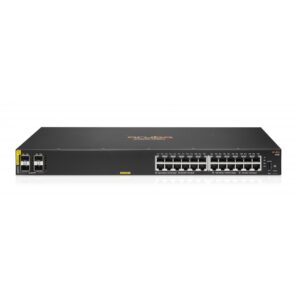 SWITCH HPE ARUBA JL677A 6100 ADMINISTRABLE CAPA 2 24G POE CL4 4SFP 370 WATTS