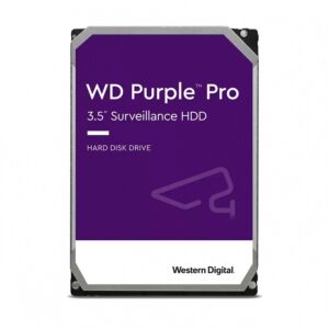 DISCO DURO INTERNO WD PURPLE PRO 10TB 3.5 ESCRITORIO SATA3 6GB/S 256MB 7200RPM 24X7 IA DVR NVR DE 1-16 BAHIAS 1-64 CAMARAS WD101PURP