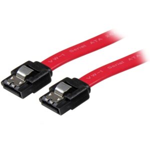 CABLE SATA SERIAL ATA 45CM CON SEGURO CIERRE DE SEGURIDAD  BLOQUEO CON PESTILLO LATCHING - STARTECH.COM MOD. LSATA18